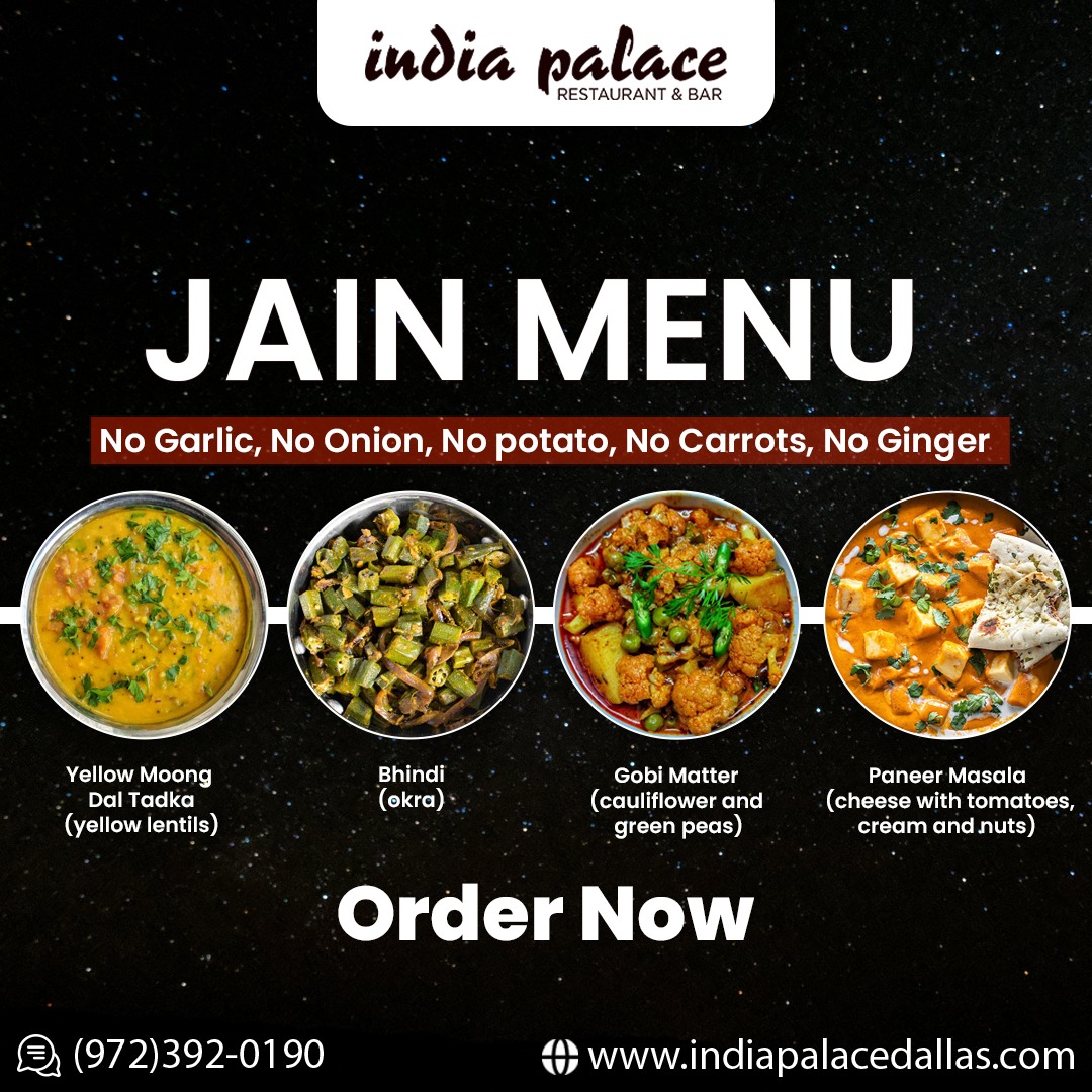 Relish Delicious Jain Food At India Palace!